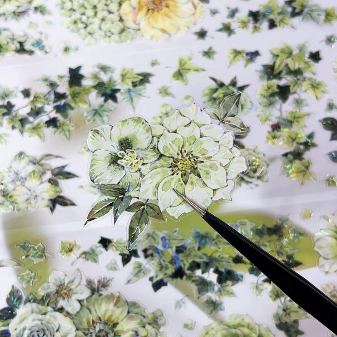 木皆原创《一暮春绘》海外マスキングテープ マステ 【2726】