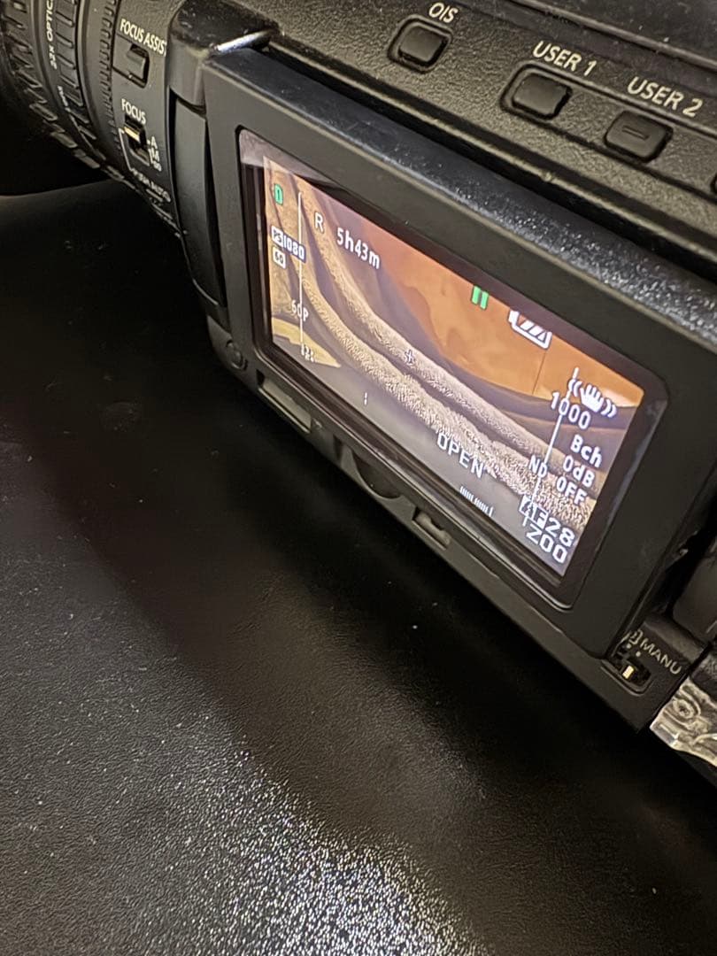 Panasonic ag ac160a 付属品有り　若干の難あり