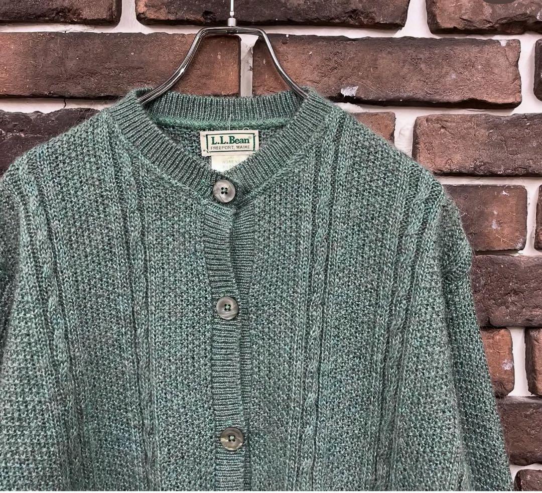 L.L.Bean モヘア カーディガン 80s usa