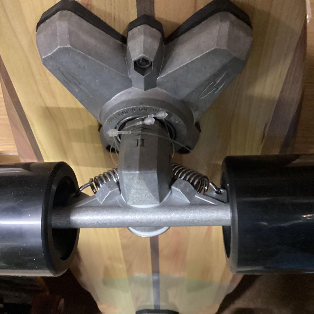 新品激安サーフスケートイタロモデルと同タイプHybrid SanO'36黒ウッド