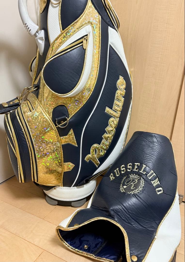完売★ラッセルノ★キャディバッグ★ゴルフ★RUSSELUNO★ゴルフバッグ★レア