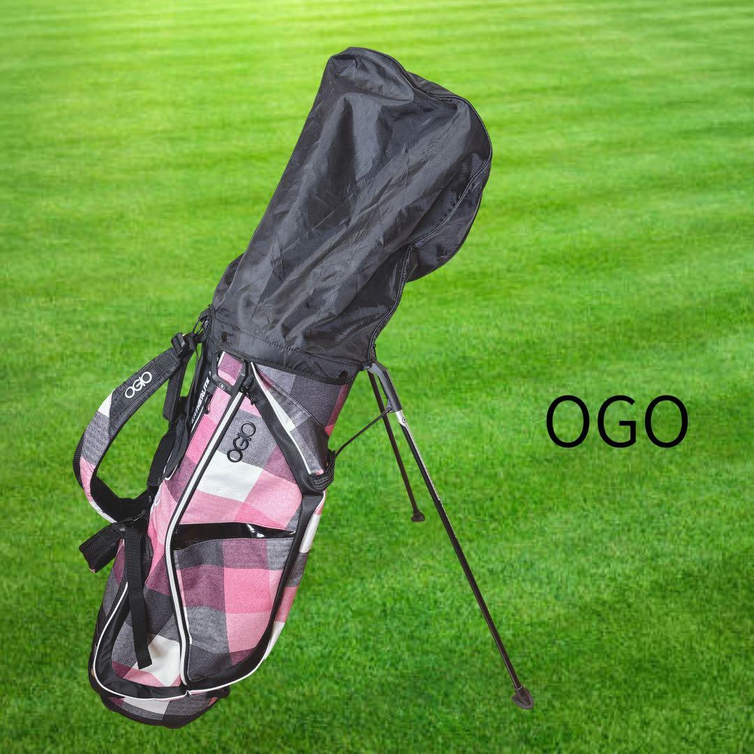 K414 OGO FEATHERLITE LUXE スタンドキャディバッグ 軽量