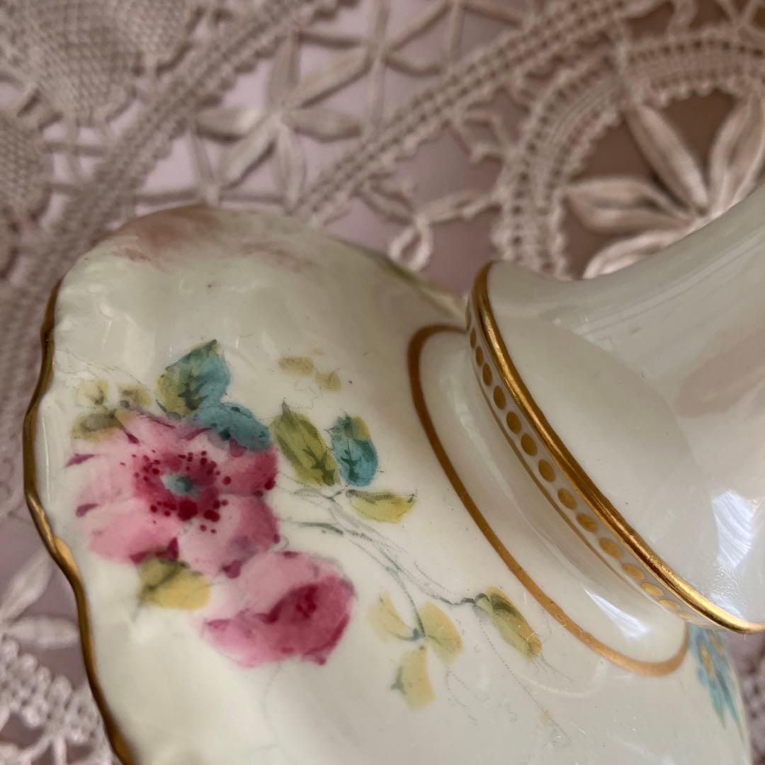 古ロイヤルクラウンダービー　薔薇のタッツァ