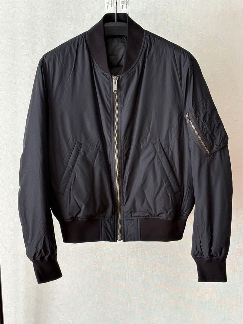 試着のみ！完売　muji labo MA-1 ダウンブルゾン　無印良品　ブラック