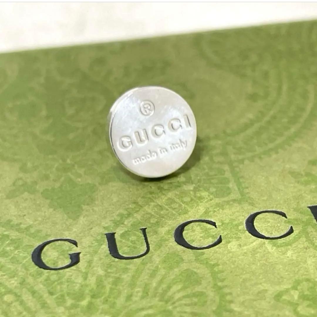 【極美品】グッチ　ラウンドピアス　片耳　925 メンズ/レディース
