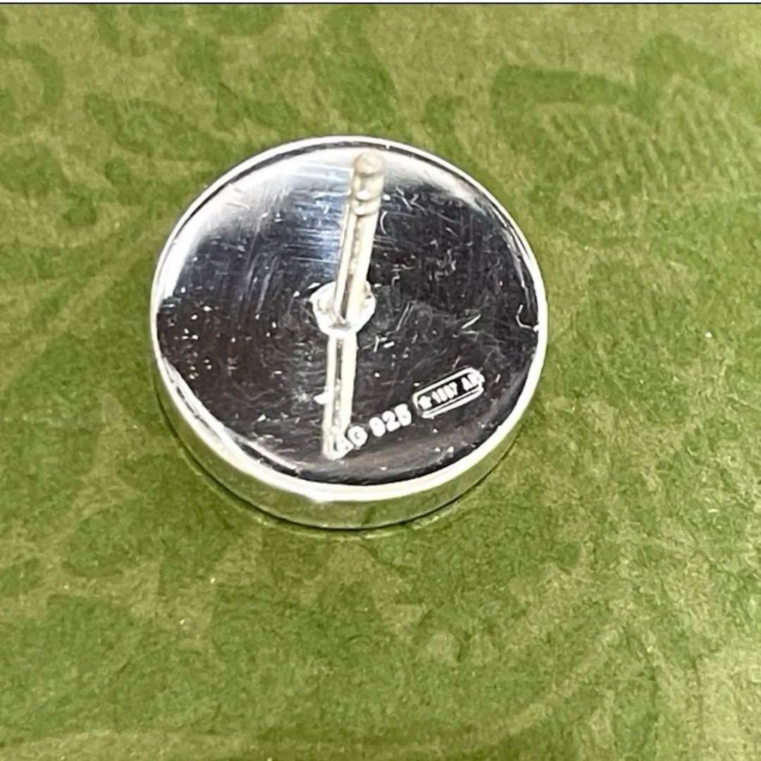 【極美品】グッチ　ラウンドピアス　片耳　925 メンズ/レディース