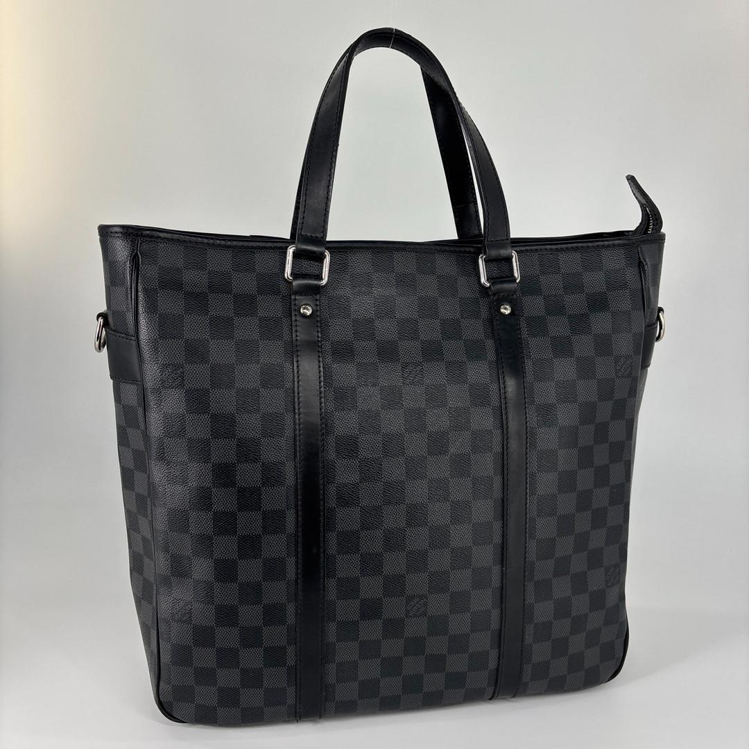 極美品 ダミエグラフィット タダオ レザー 2way トートバッグ ルイヴィトン