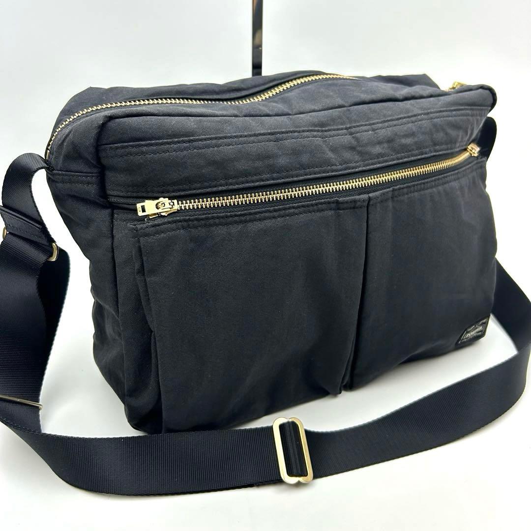PORTER キャンバス メッセンジャーバッグ ショルダーバッグ ドラフト