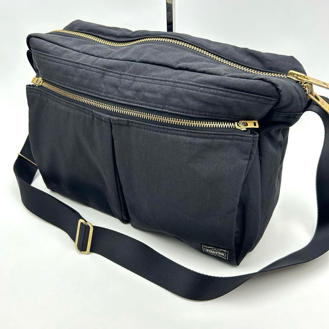 PORTER キャンバス メッセンジャーバッグ ショルダーバッグ ドラフト