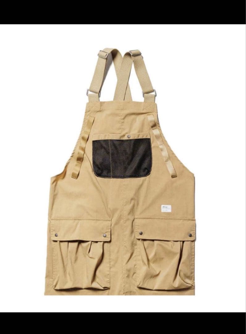 NANGA　TAKIBI RIPSTOP FIELD APRON ベージュ　F