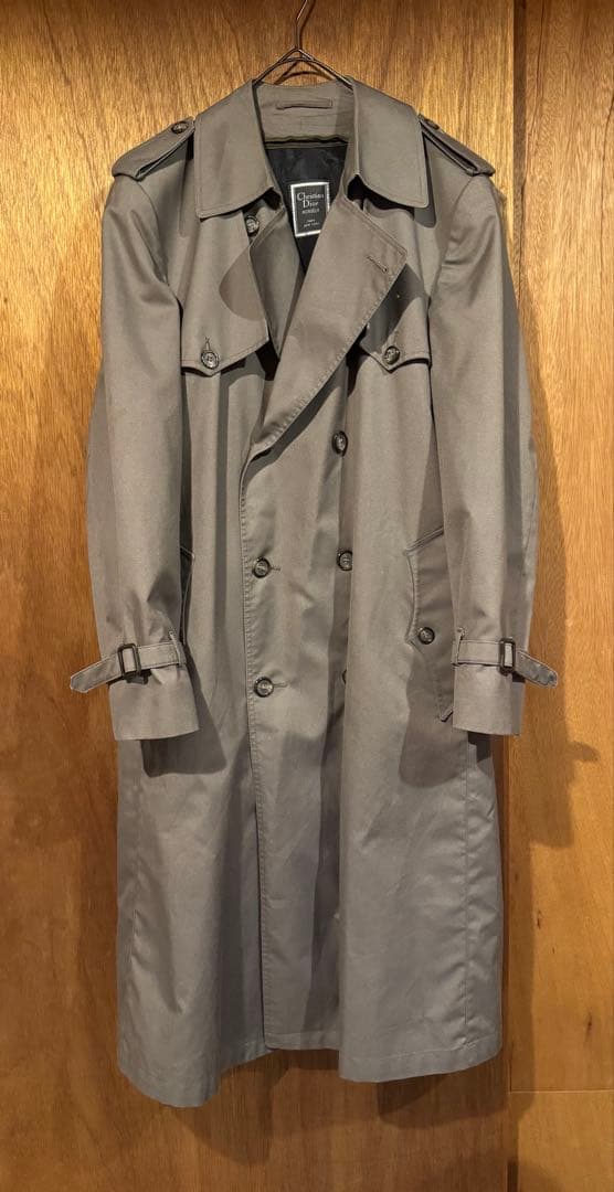 Christian Dior Monsieur ダブルブレスト トレンチコート