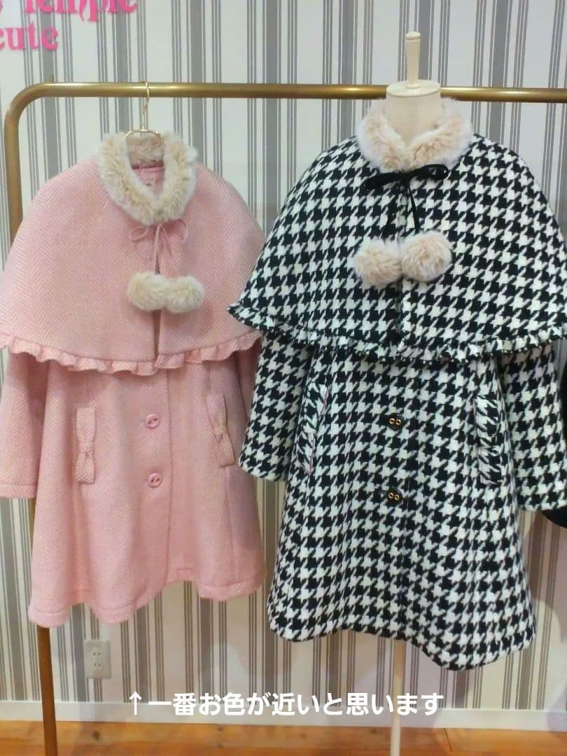 【新品未使用】EmilyTempleCute　イストワールコート　ヘリンボーン