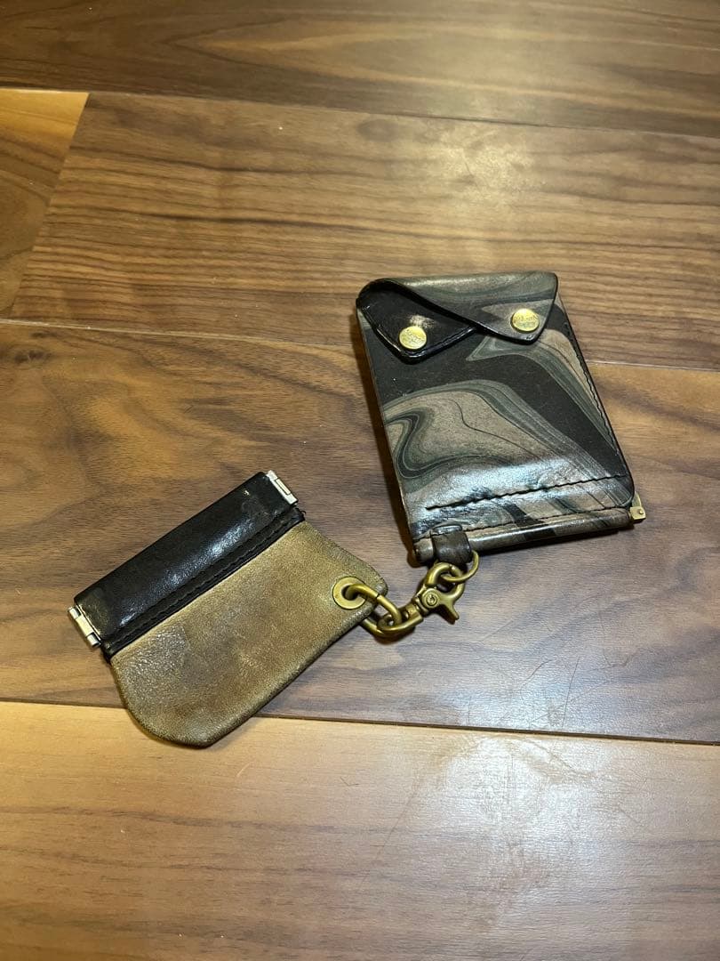 boab leather works 財布　小銭入れセット