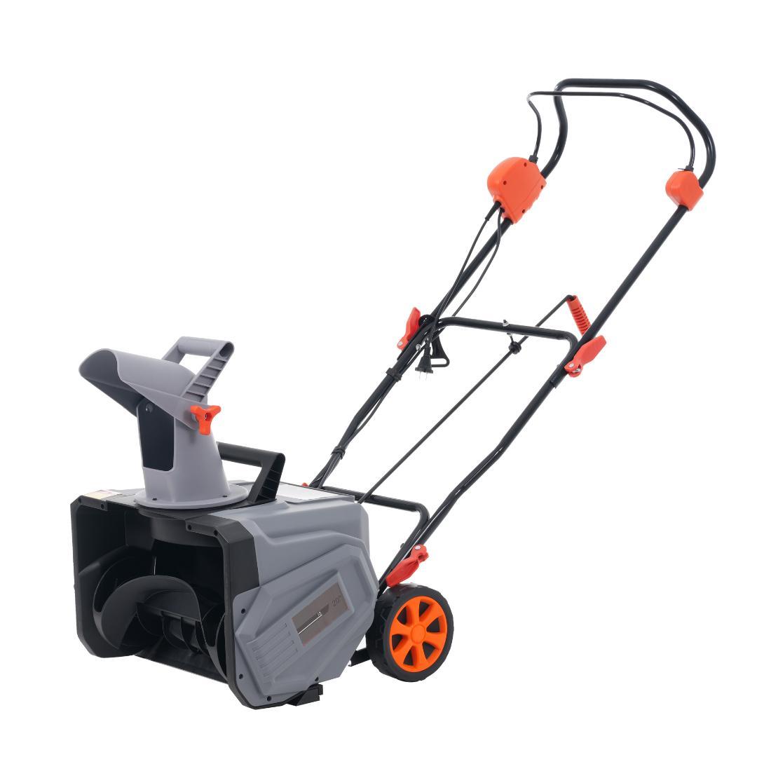 タイムセール！新作の大型除雪機　軽量　家庭用　除雪幅46cm高27cm　GREY