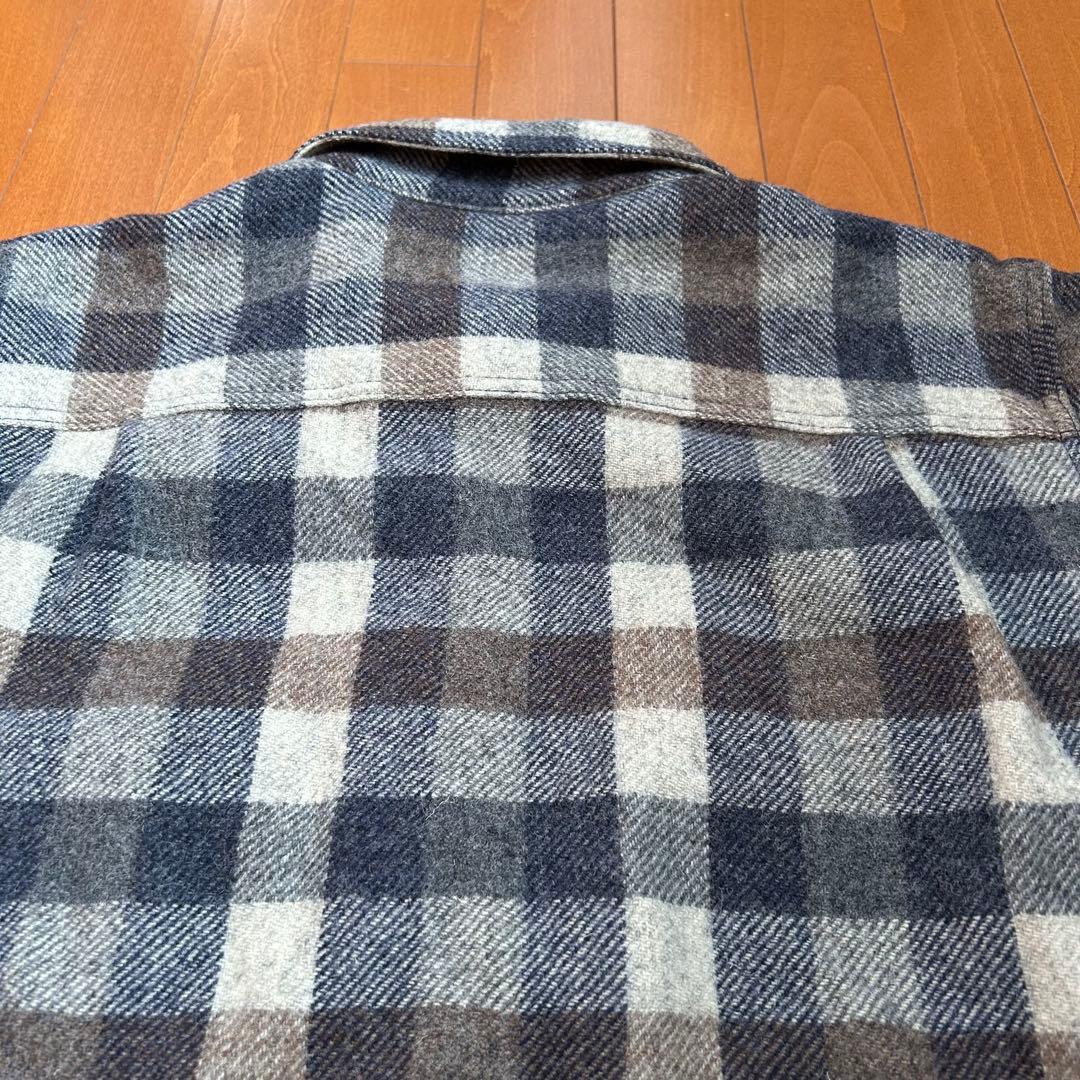 古着 90s OLD WOOLRICH 長袖シャツ CPOジャケット チェック