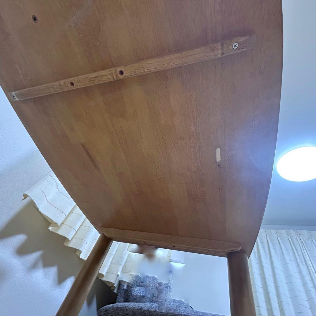 【希少】　カリモク　ダイニングテーブル　オーダー　楕円　3脚　karimoku