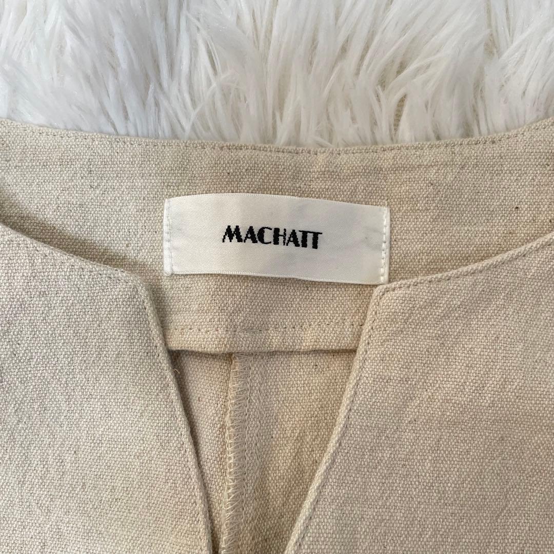 マチャット MACHATT リネンオールインワン 完売品 ゆったり 春夏
