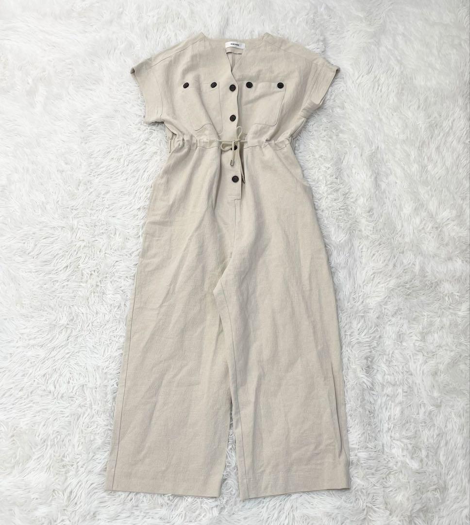 マチャット MACHATT リネンオールインワン 完売品 ゆったり 春夏