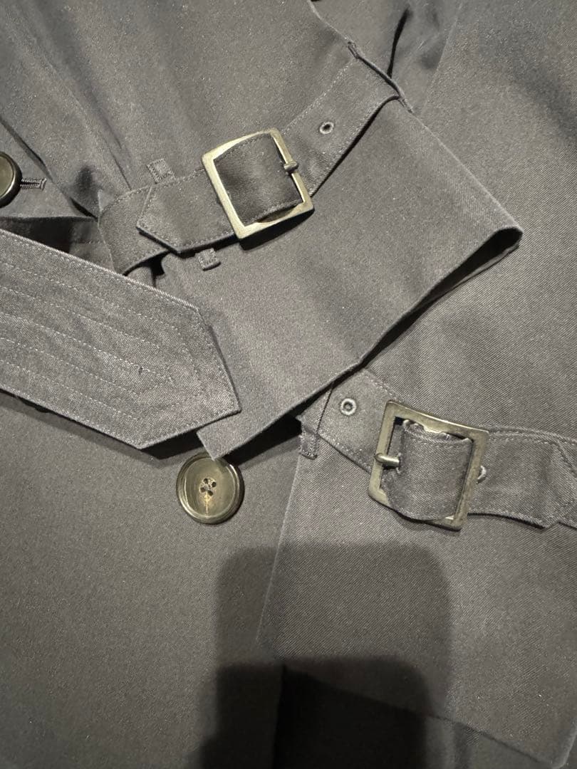 COHERENCE AL ⅡトレンチコートXXS ネイビーorbium