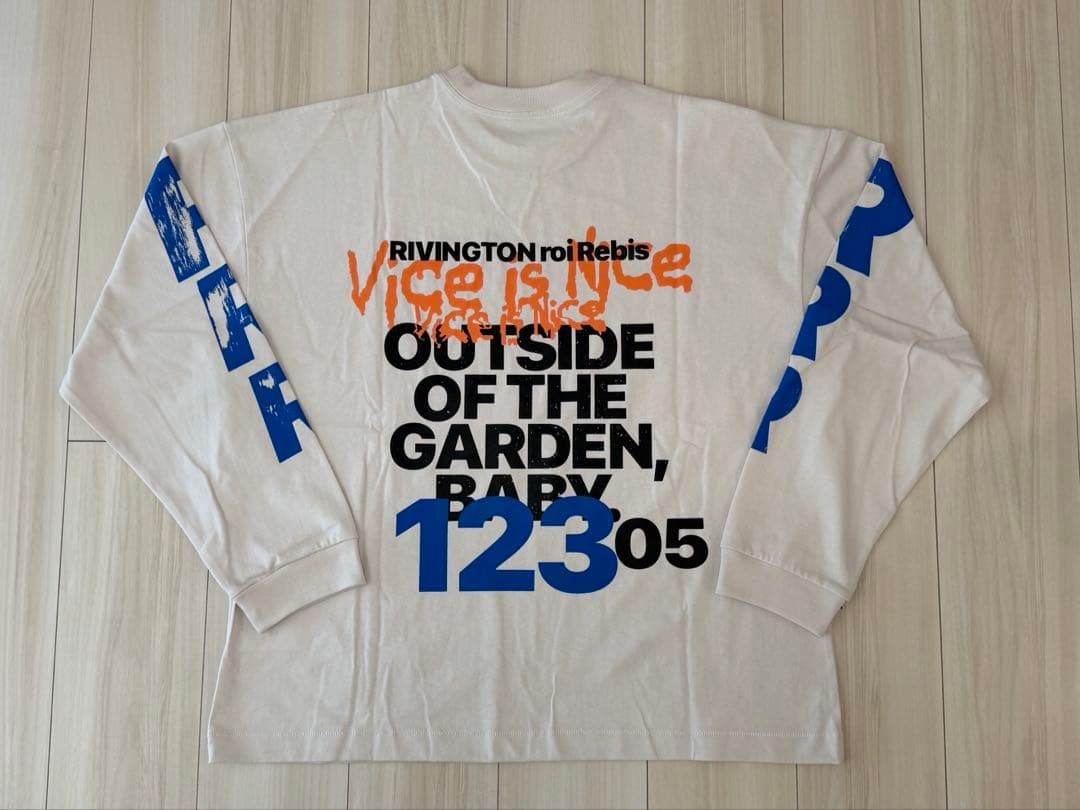 RRR123 FLORIDA VICE IS NICE LS XL 試着のみ