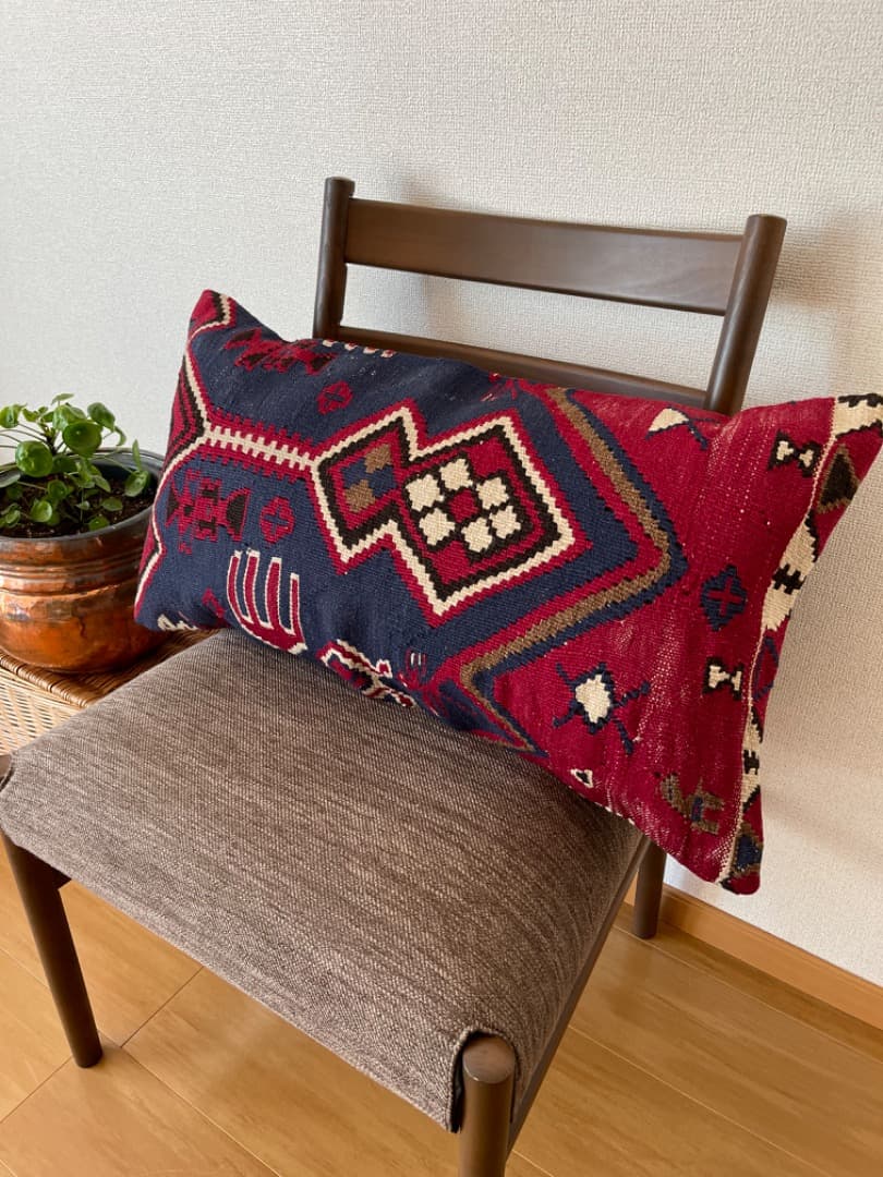 オールドキリムクッションカバー