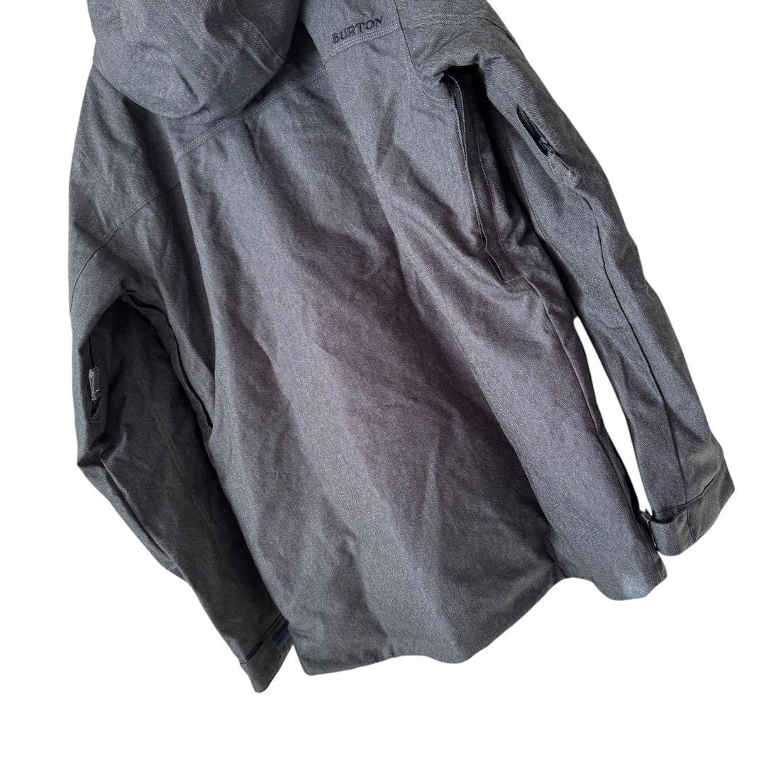 美品　バートン Covert ジャケット XLグレー スノーボード