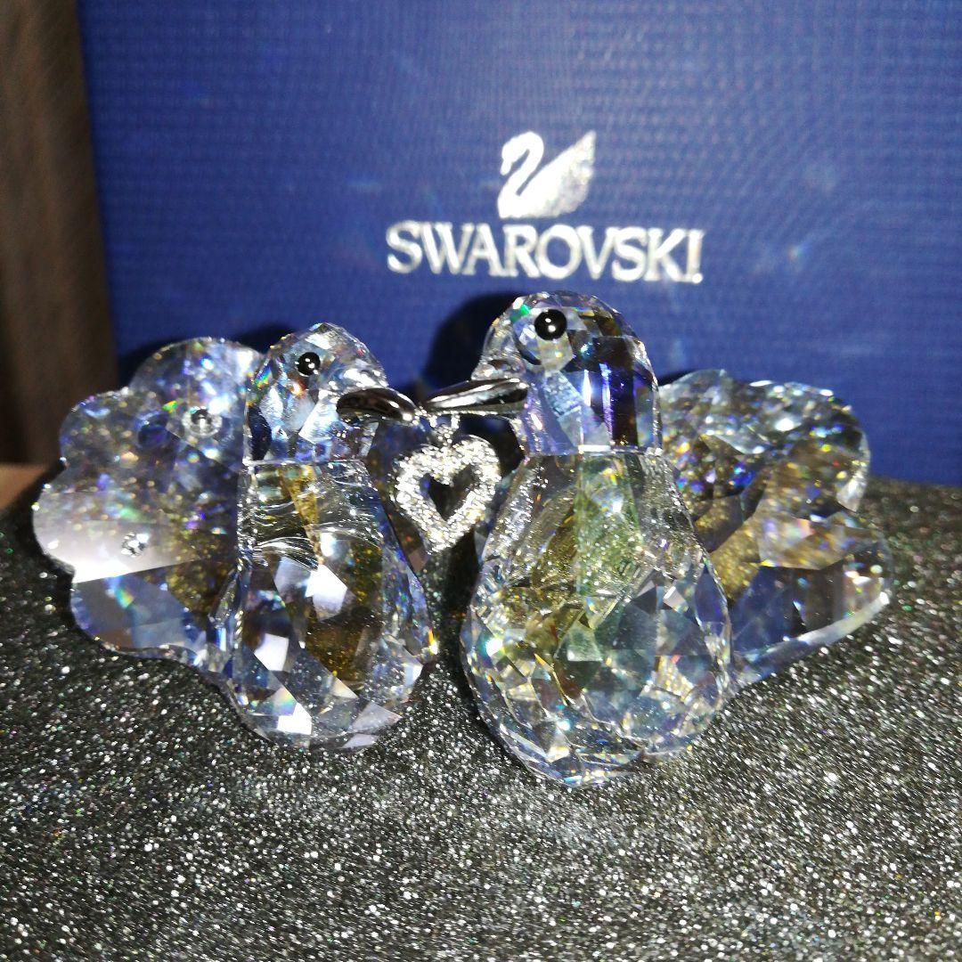スワロフスキー　キジバト　愛の鳥