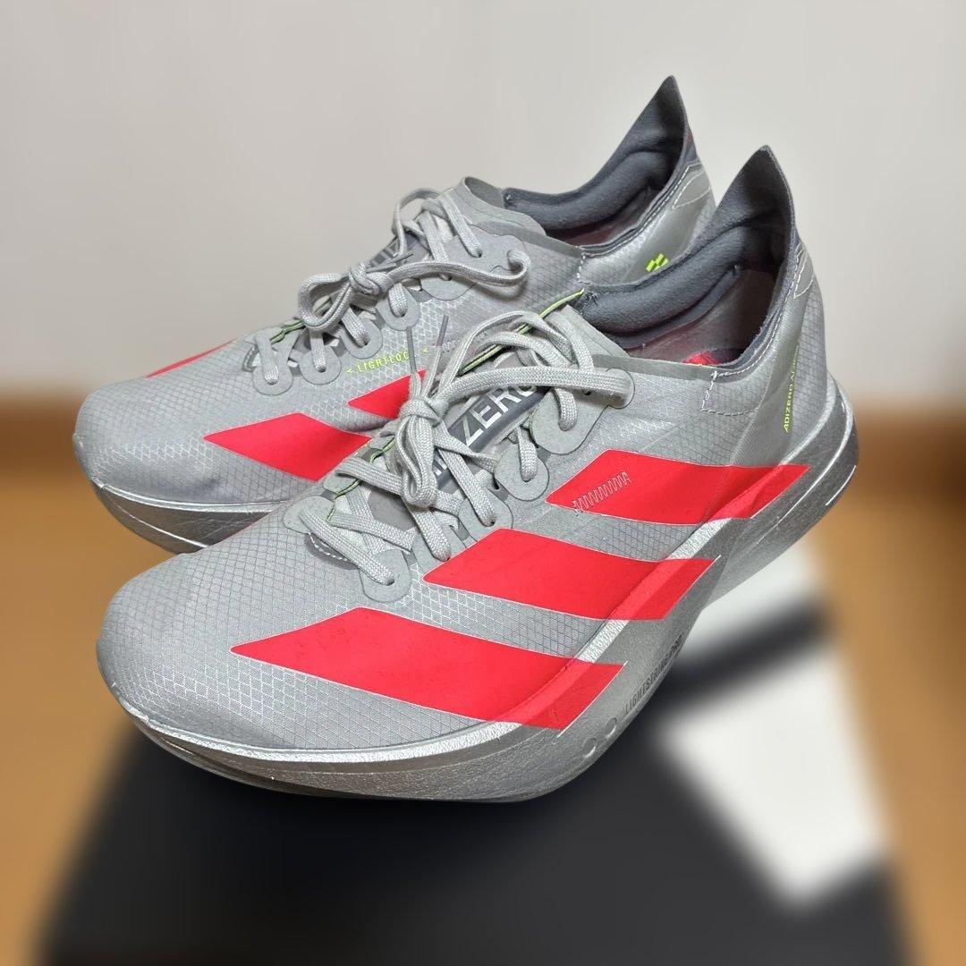 ADIZERO ADIOS PRO4 Ｗ　26.0 ランニングシューズ