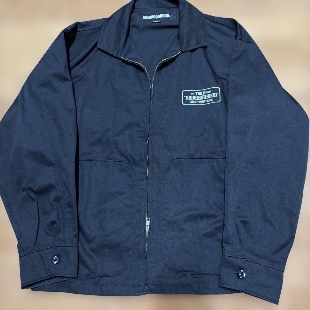 GG様NEIGHBORHOOD ブラック ジップアップジャケット L