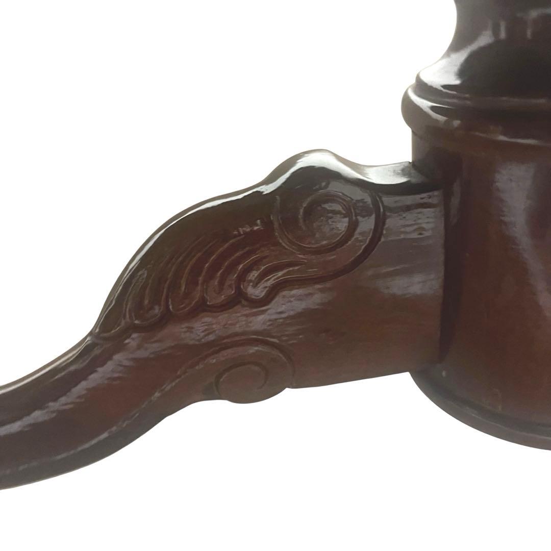 イタリア製　アンティーク　ローテーブル　象がん　象嵌　タロッコ社　テーブル