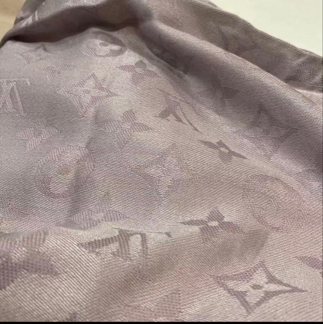 【LOUIS VUITTON】ルイヴィトン ストールショール大判約140×136
