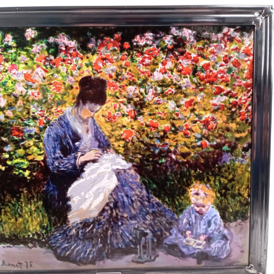 モネ ステンドグラス カミーユと子供ボストン美術館グラスマスターズ