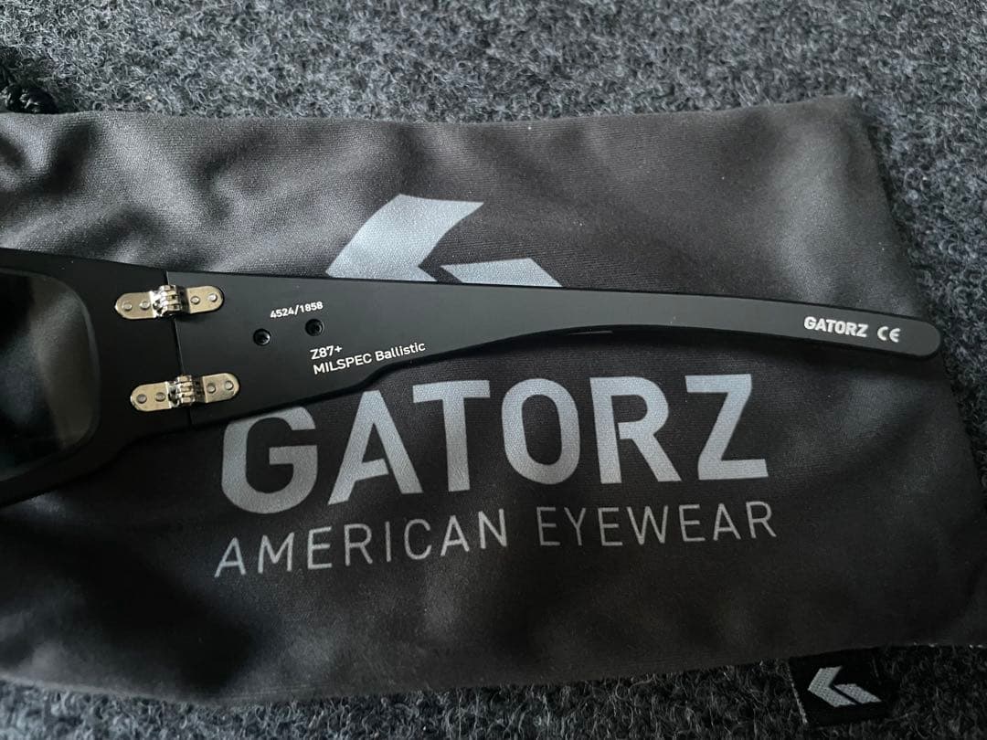 個人装備 GATORZ MAGNUM MILSPEC BALLISTIC BK/smoke