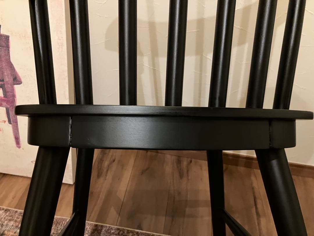 希少‼︎ ブラック ウィンザーチェア