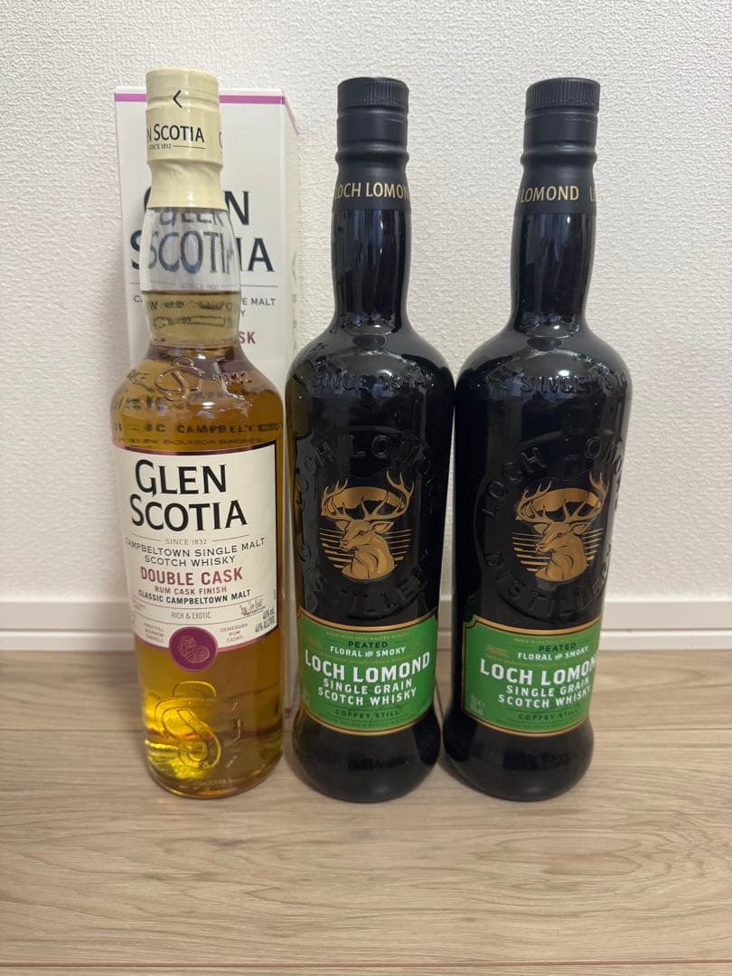 Glen Scotia & Loch Lomond スコッチ3本セット