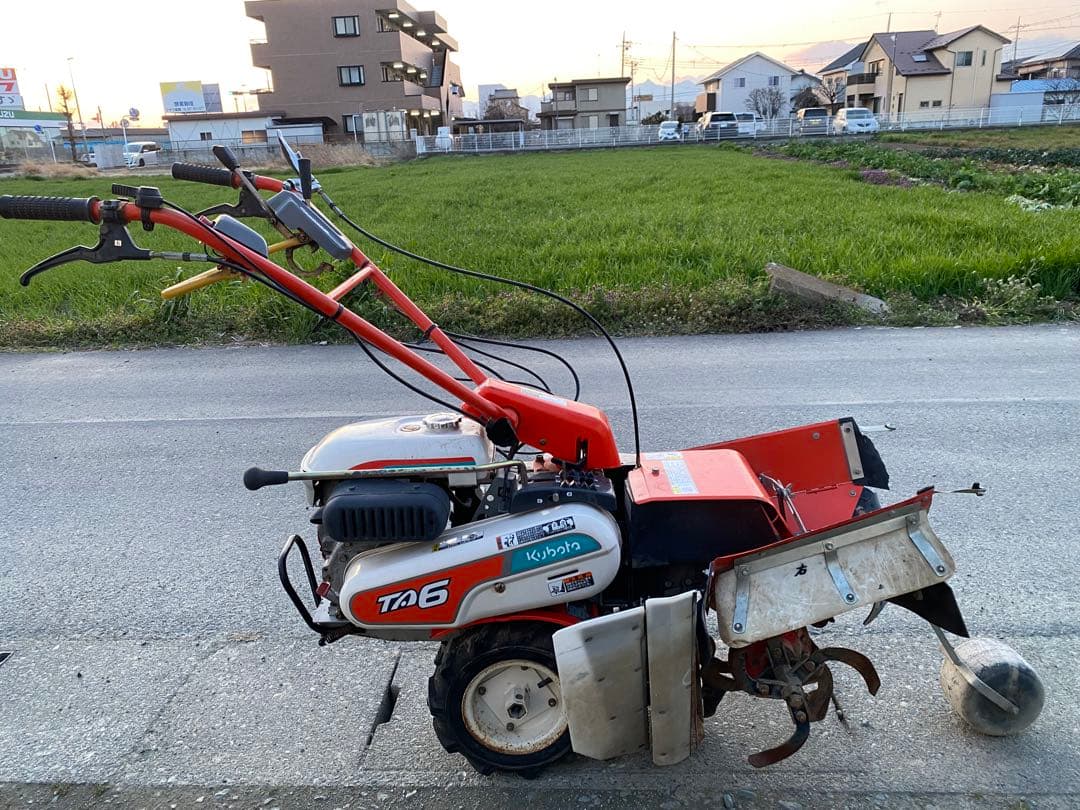 クボタ　TA6 いちご管理機　ネギ管理機　動作品