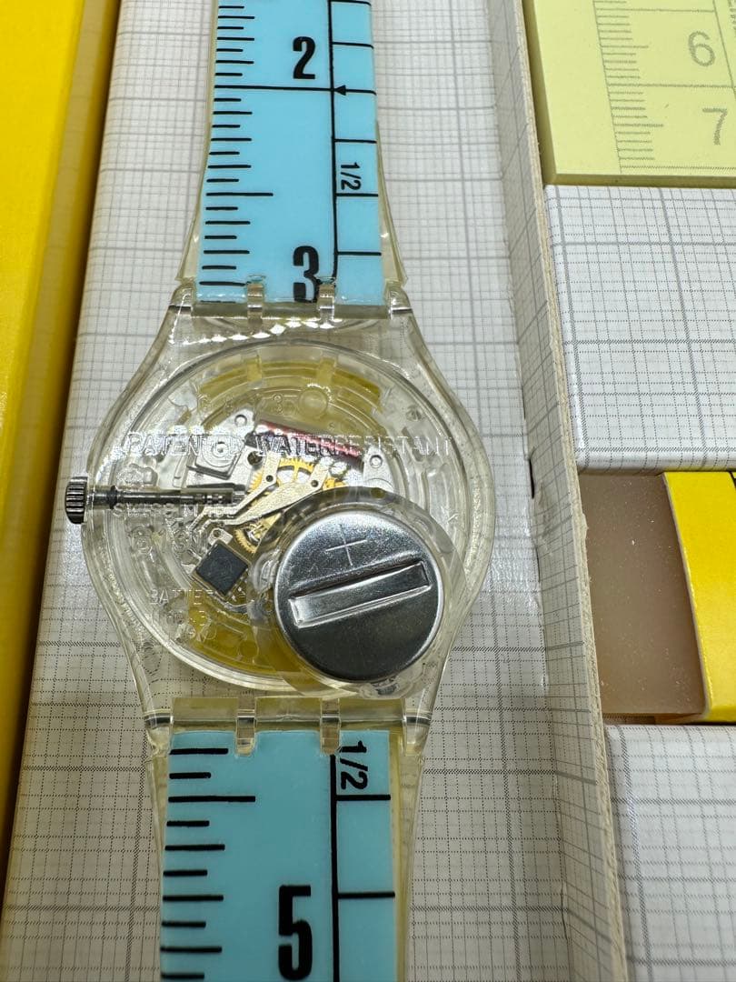 24時までセール　新品未使用　swatch スウォッチ　metrica 1998