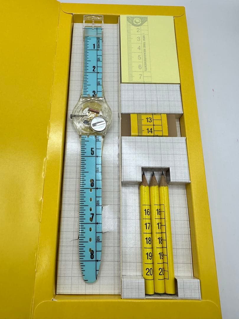 24時までセール　新品未使用　swatch スウォッチ　metrica 1998