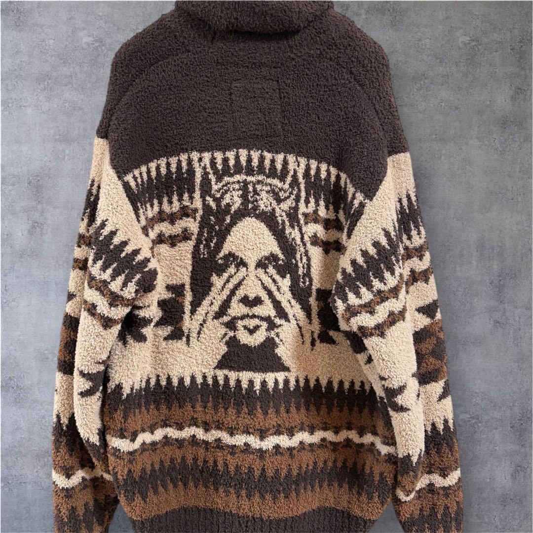 木村拓哉　HYSTERIC GLAMOUR SEE NO EVILカーディガン