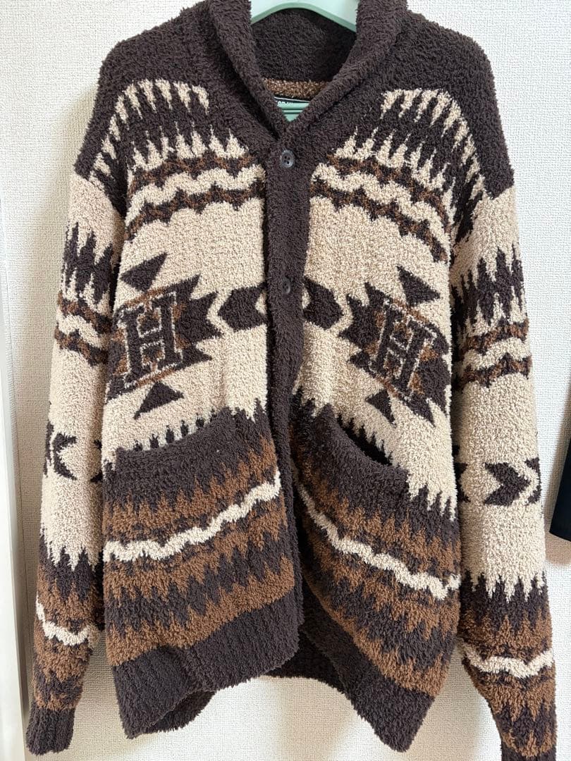 木村拓哉　HYSTERIC GLAMOUR SEE NO EVILカーディガン