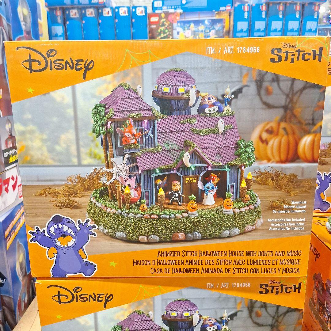 スティッチ ハロウィン ハウス　フィギュア　コストコ