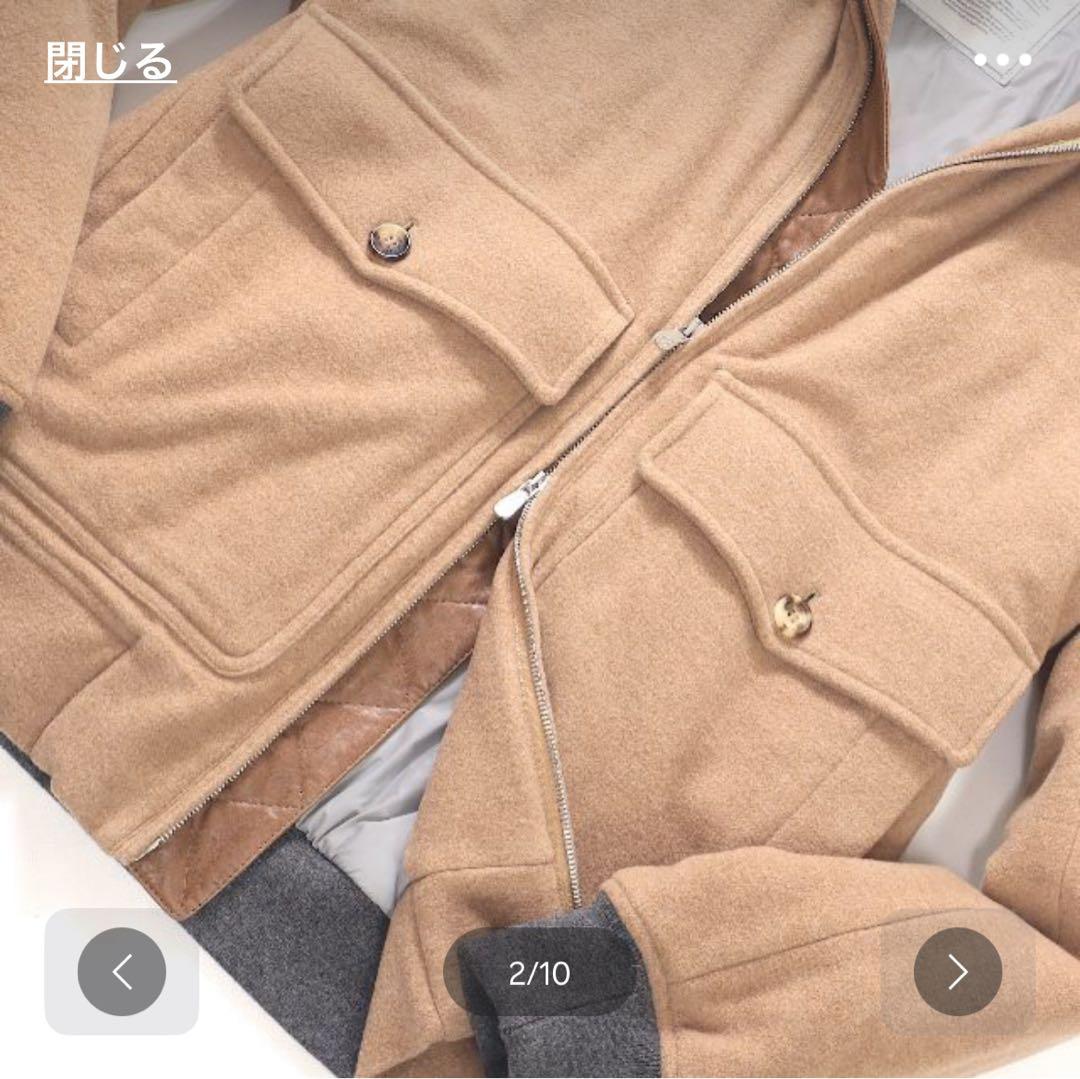 ブルネロクチネリ ボンバーファージャケット