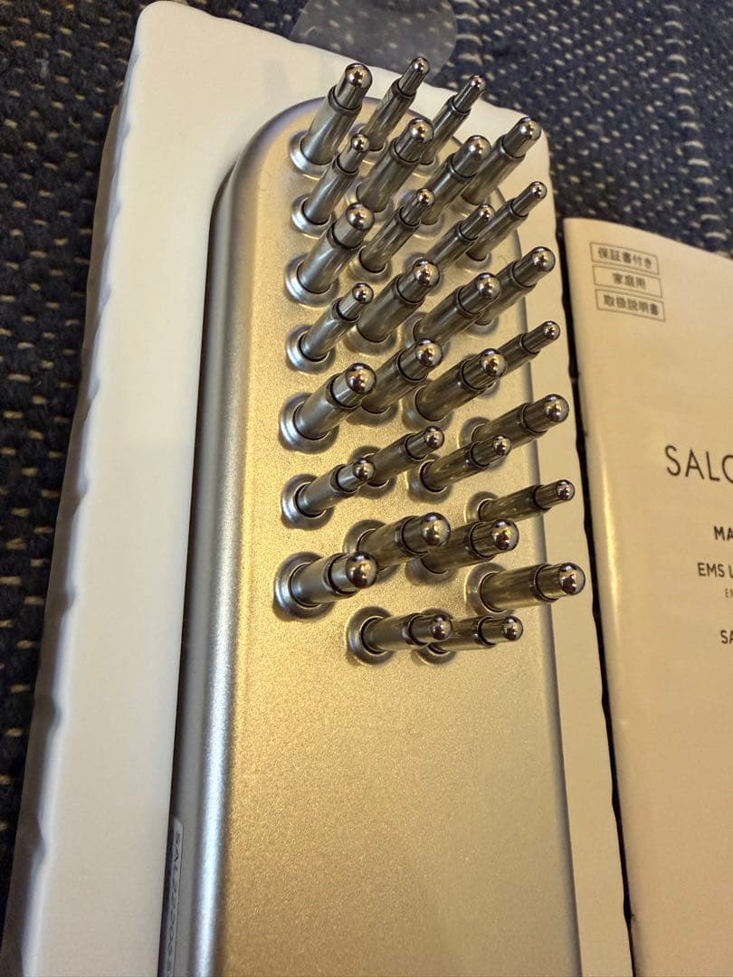 SALONIA EMS美顔器 シルバー