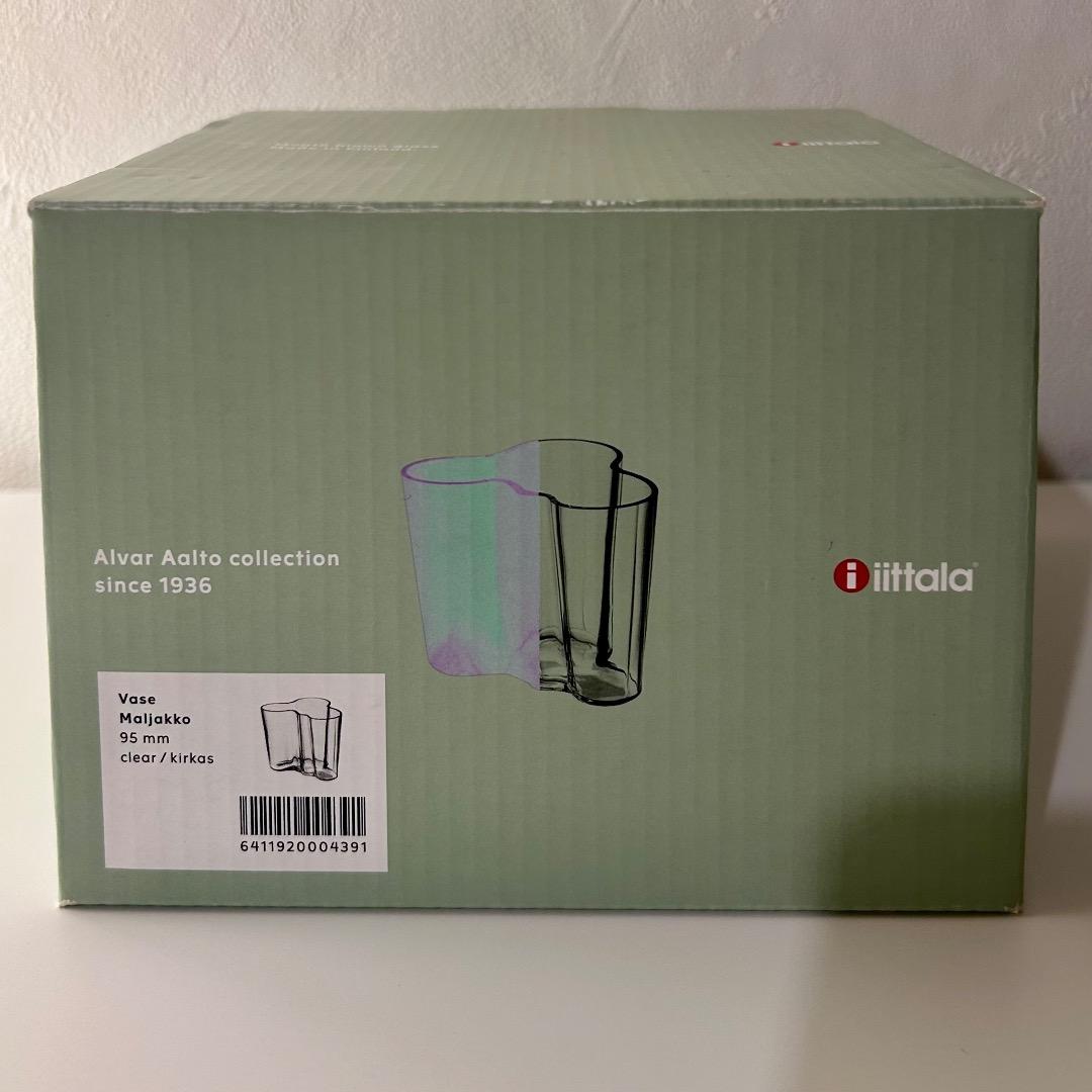 イッタラ  アルヴァ・アアルトベース 95mm クリア