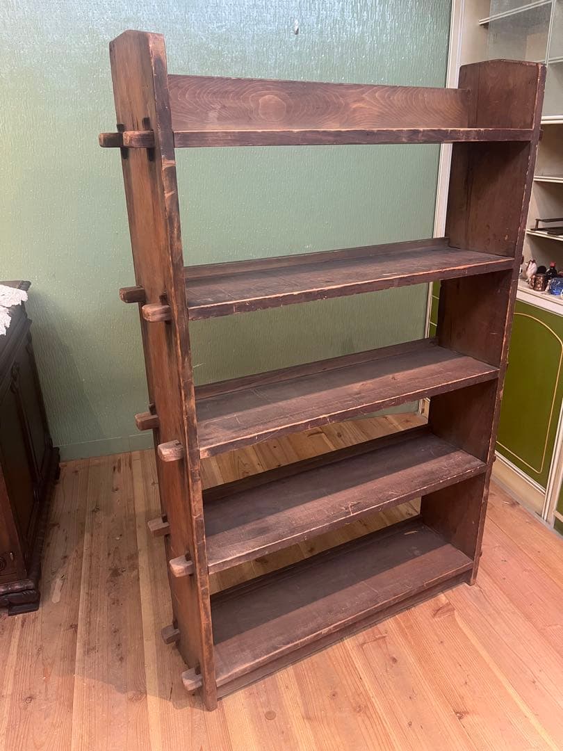 楔棚 昭和レトロ 当時物 ラック インテリア