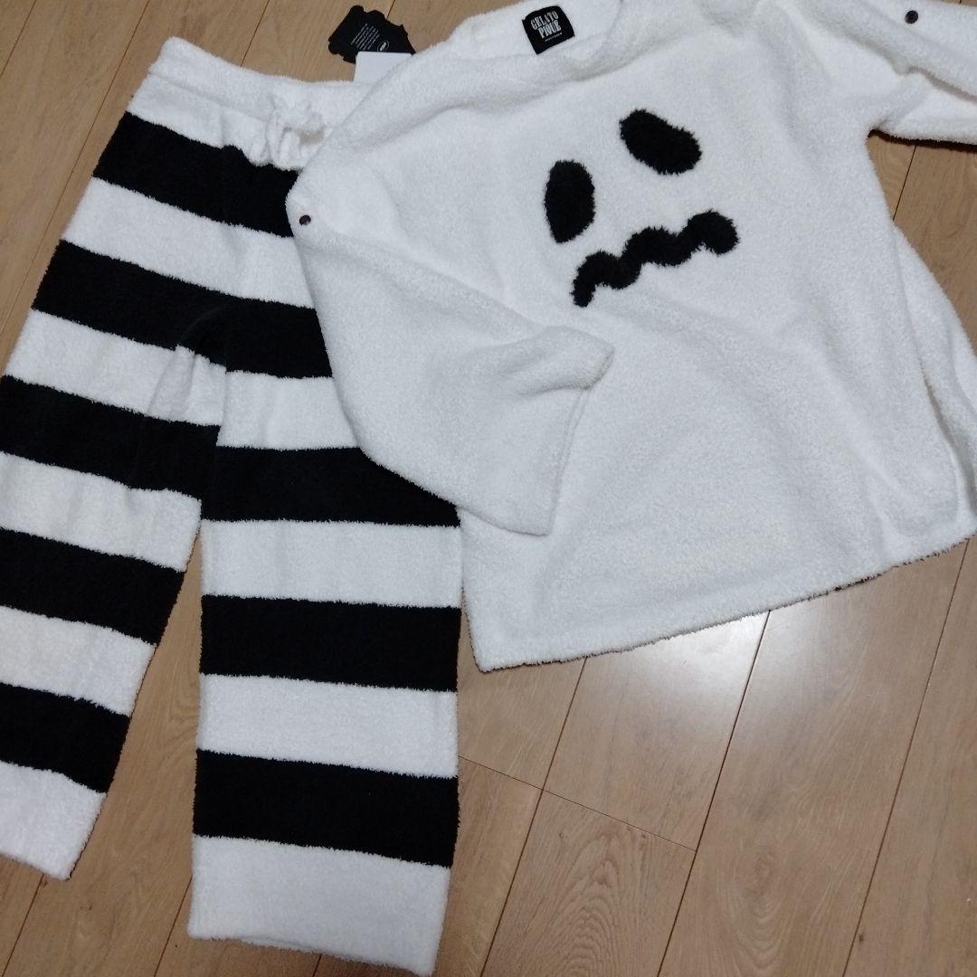 ジェラートピケGHOSTプルオーバー＆GHOSTボーダーロングパンツ