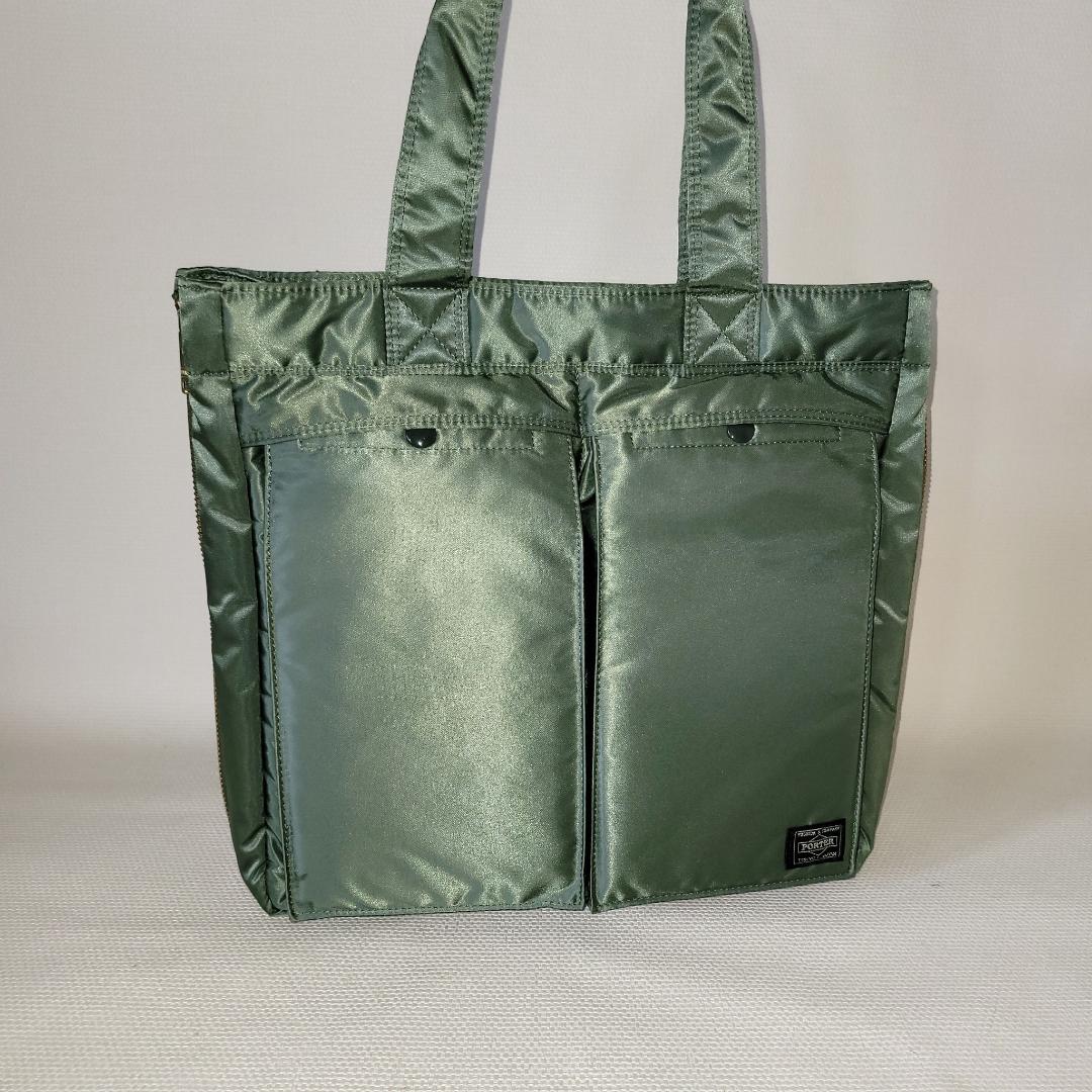PORTER＿新型TANKER 2WAY TOTE＿タンカートートグリーン