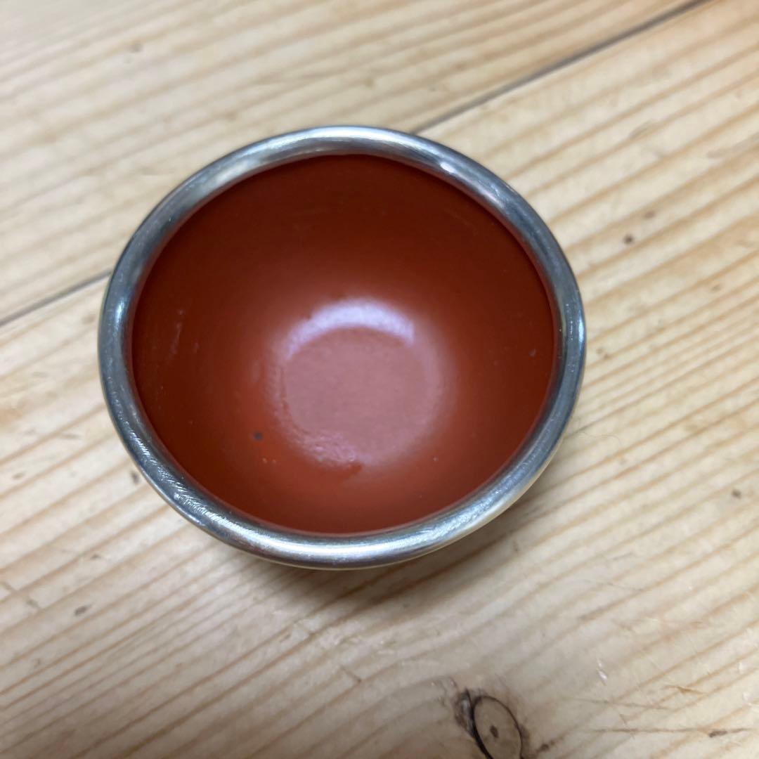 中国美術　紫粘土茶壺（急須の意）ピューター鋳