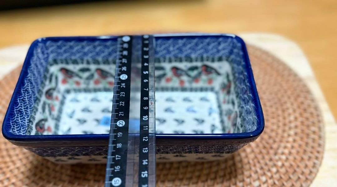 新品　ポーランド食器　ツェラミカ製　オーブンディッシュ大　ポーリッシュポタリー