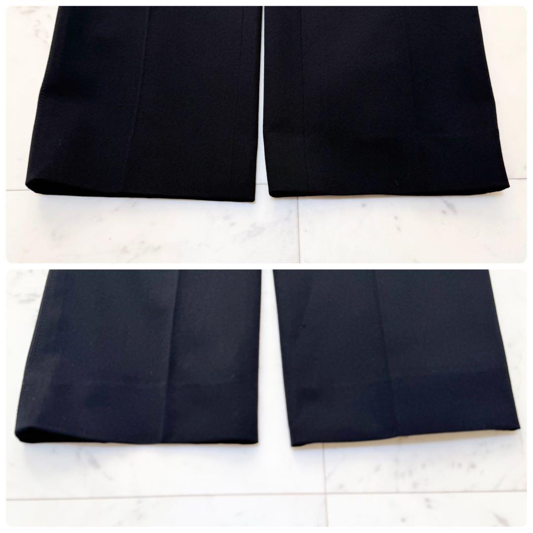 【美品】BURBERRY バーバリー パンツスーツ ビジネス ブラック 黒